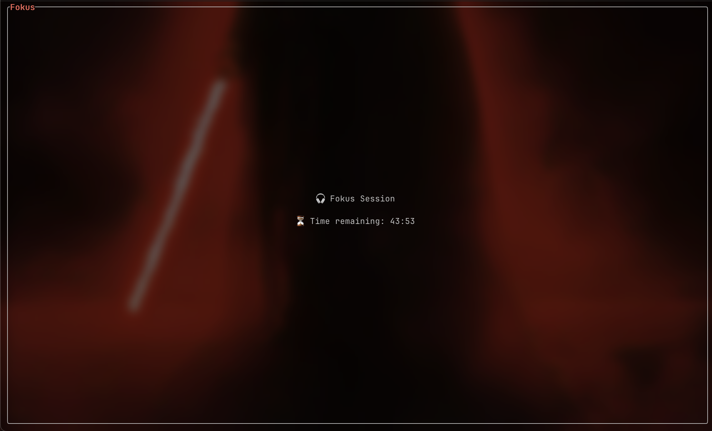 The Fokus TUI